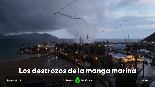 El v&iacute;deo del tornado en Mazarr&oacute;n (Murcia)