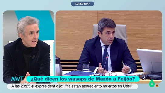 Ramoncín, tras conocer los mensajes que envió Mazón a Feijóo: "Es el presidente de una CCAA más impresentable de los que ha habido" Ramoncín, tras conocer los mensajes que envió Mazón a Feijóo: "Es el presidente de una CCAA más impresentable de los que ha habido"