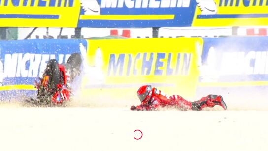 "Somos conscientes de que sales a pista y te juegas la vida": la reflexi&oacute;n de Marc M&aacute;rquez sobre los pilotos y el riesgo con las ca&iacute;das