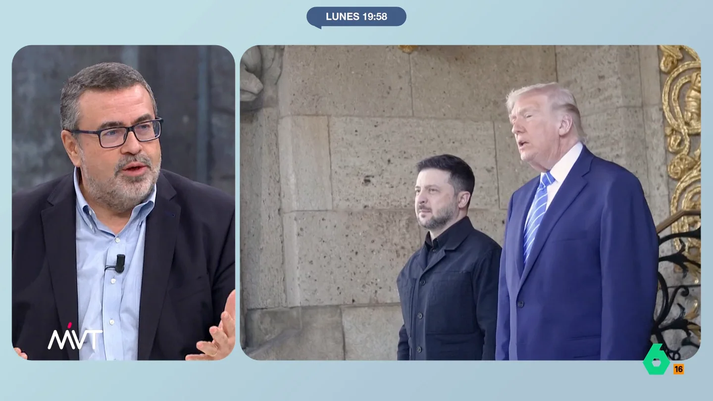 Pedro Rodríguez: "La relación de Trump con Putin es de una canción de Rosalía, de dependencia total" Pedro Rodríguez analiza los avances entre EEUU y Ucrania para un acuerdo de paz y la relación de Trump con Putin, donde según él el líder ruso "siempre encuentra una forma de hacer una llamada y tocarle el corazoncito".