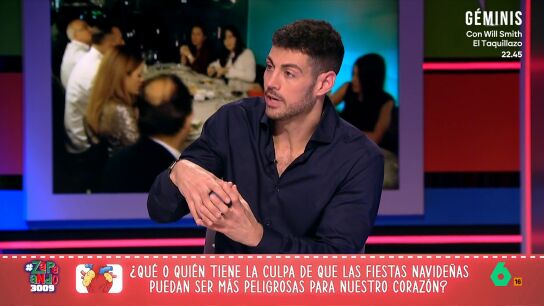 &iquest;Hay m&aacute;s infartos en las fiestas navide&ntilde;as? Esto es lo que dice el cardi&oacute;logo de Zapeando: "Un exceso no es malo, pero..."