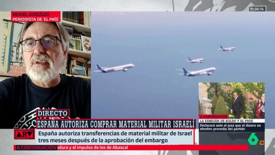 Miguel Gonz&aacute;lez, sobre el permiso a Airbus de saltarse el veto a Israel: "No es casual que el Gobierno haya elegido el &uacute;ltimo Consejo de Ministros del a&ntilde;o"