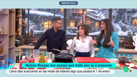 ¿Qué trato nos va a proponer Helena Resano? "Saldremos de dudas el día 1, justo después de las Campanadas" ¿Qué trato nos va a proponer Helena Resano? "Saldremos de dudas el día 1, justo después de las Campanadas"