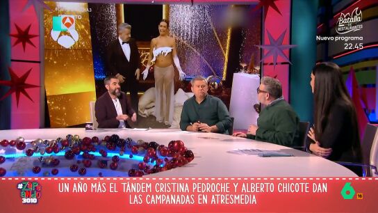 Dani Mateo, a Pedroche y Chicote: "Yo voy un d&iacute;a antes, &iquest;quer&eacute;is que les queme las guirnaldas a los otros decorados?"