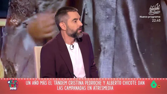 Dani Mateo, sobre el frío en la Puerta del Sol: "Todos los años he dado las Campanadas con los pezones duros" Dani Mateo, sobre el frío en la Puerta del Sol: "Todos los años he dado las Campanadas con los pezones duros"