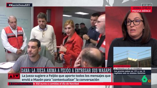 Gemma Robles explota contra Maz&oacute;n: "Nos cree tan enajenados de pensar que una reuni&oacute;n laboral es tan larga el d&iacute;a de la mayor tragedia de Valencia"