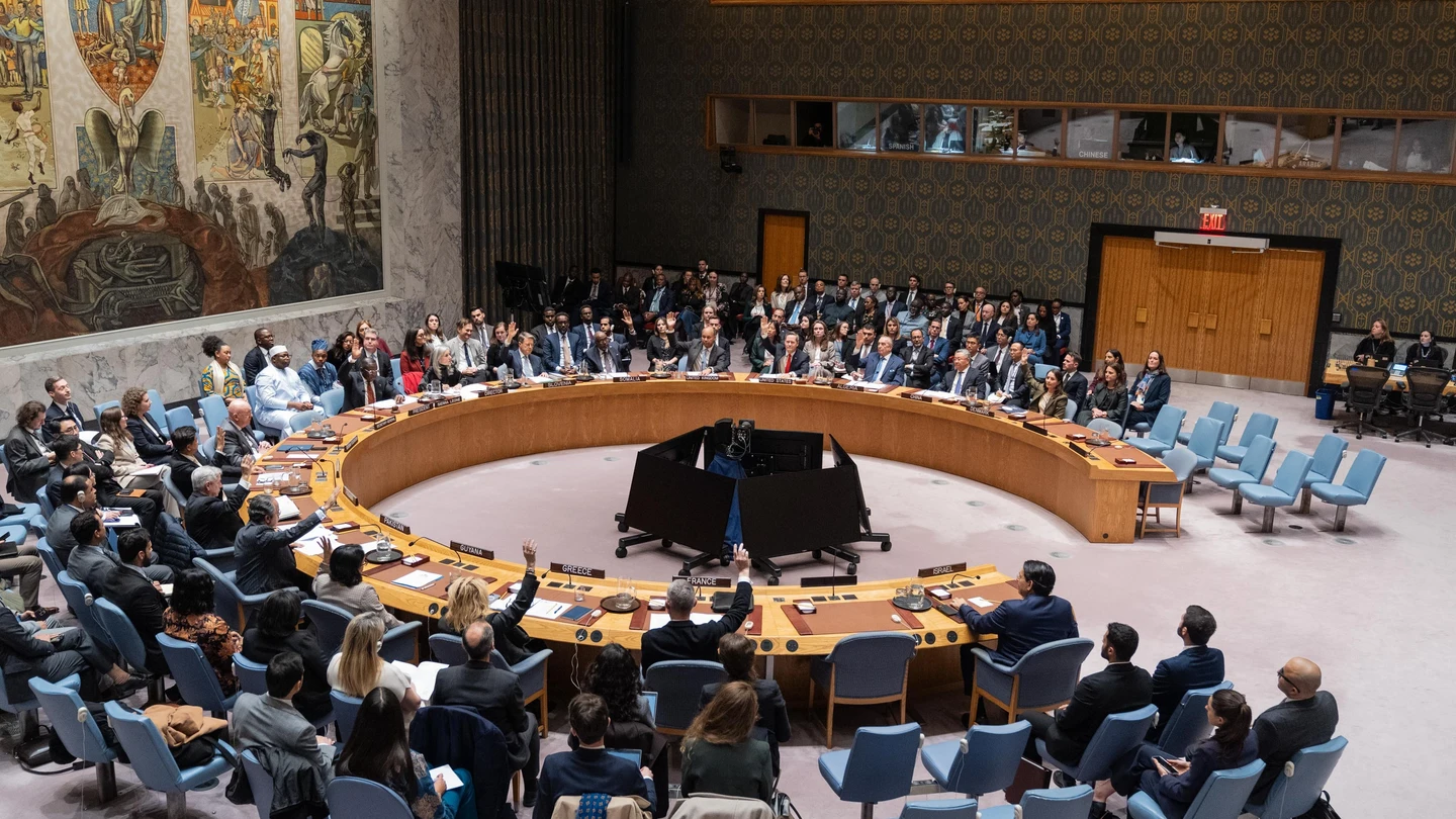 El Consejo de Seguridad de la ONU en una foto de archivo El Consejo de Seguridad de la ONU en una foto de archivo