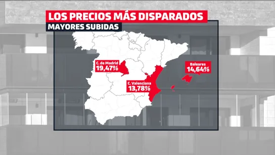 Los precios de la vivienda, disparados Los precios de la vivienda, disparados