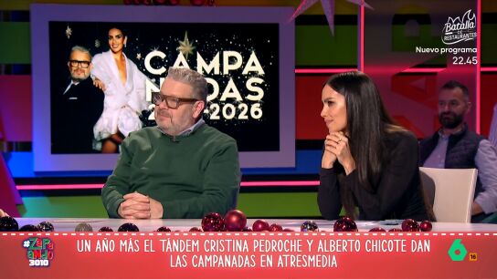 Chicote: "El misterio del vestido de Pedroche es como los turrones, se comenta y se compran desde agosto"