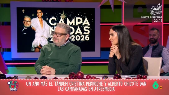 Chicote: "El misterio del vestido de Pedroche es como los turrones, se comenta y se compran desde agosto" Chicote: "El misterio del vestido de Pedroche es como los turrones, se comenta y se compran desde agosto"