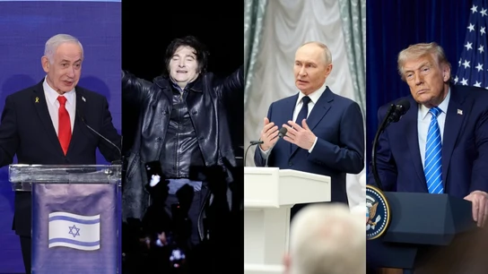 Trump, Putin, Netanyahu, Milei, Musk… y la IA: los seis nombres que han marcado 2025 y no precisamente para bien Trump, Putin, Netanyahu, Milei, Musk… y la IA: los seis nombres que han marcado 2025 y no precisamente para bien