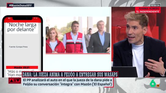 Juanma Lamet pide no "desviar el tiro" de los responsables de la gesti&oacute;n de la DANA: "La Generalitat pas&oacute; y Maz&oacute;n no estuvo preocupado nunca"