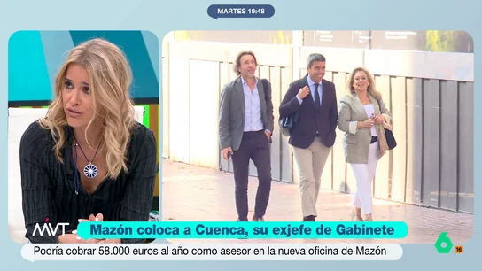 Afra Blanco: "Señor Mazón, cara de cartón. Ha mentido a las familias, no estuvo en contacto constantemente con Feijóo" Afra Blanco: "Señor Mazón, cara de cartón. Ha mentido a las familias, no estuvo en contacto constantemente con Feijóo"