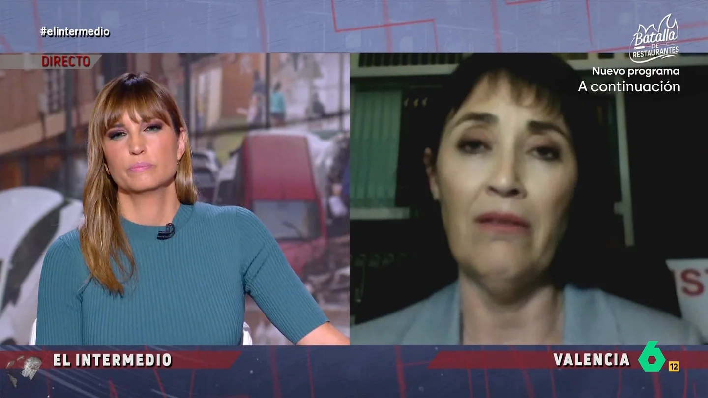Toñi García: "Nuestros familiares murieron manchados de barro y Mazón y su Gobierno llevan las manos manchadas de sangre" Toñi García: "Nuestros familiares murieron manchados de barro y Mazón y su Gobierno llevan las manos manchadas de sangre"