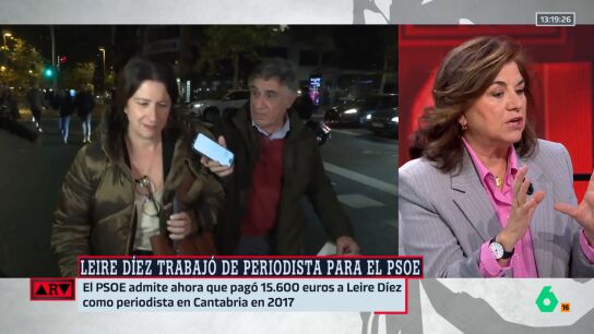 Luc&iacute;a M&eacute;ndez, tras conocerse que Leire D&iacute;ez trabaj&oacute; para el PSOE: "El problema no es que est&eacute;n fuera del partido, sino que estuvieron dentro"