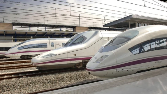 Algunos de los trenes de Renfe en los que podrás viajar por poco precio este 2026. Trenes.REMITIDA / HANDOUT por MINISTERIO DE TRANSPORTESFotografía remitida a medios de comunicación exclusivamente para ilustrar la noticia a la que hace referencia la imagen, y citando la procedencia de la imagen en la firma31/12/2025