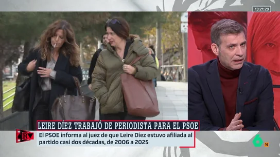 Pablo Pombo confiesa que el PSOE le puso una querella por una información que publicó sobre Leire Díez: "Naturalmente, no prosperó" Pablo Pombo confiesa que el PSOE le puso una querella por una información que publicó sobre Leire Díez: "Naturalmente, no prosperó"