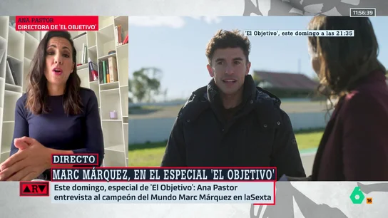 Ana Pastor avanza su entrevista con Marc Márquez: cicatrices, salud mental y decisiones sin tapujos del campeón de motociclismo Ana Pastor avanza su entrevista con Marc Márquez: cicatrices, salud mental y decisiones sin tapujos del campeón de motociclismo