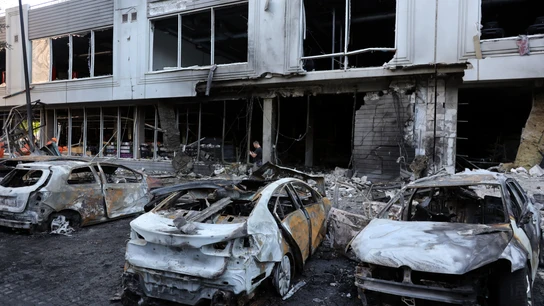 Imagen de archivo de un ataque ruso sobre Odesa. Imagen de archivo de un ataque ruso sobre Odesa.