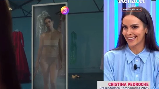 Cristina Pedroche desvela cómo reaccionó cuando Josie le propuso el vestido de las Campanadas de esta noche: "No lo veo, la gente no lo va a entender" Cristina Pedroche desvela cómo reaccionó cuando Josie le propuso el vestido de las Campanadas de esta noche: "No lo veo, la gente no lo va a entender"