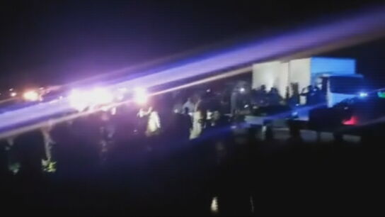 Imagen de la rave ilegal en Hell&iacute;n (Albacete)