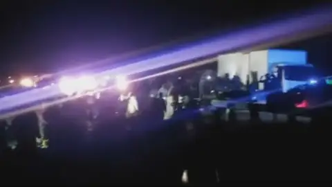 Imagen de la rave ilegal en Hellín (Albacete) Imagen de la rave ilegal en Hellín (Albacete)