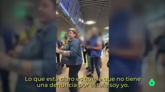 "No somos gilipollas, no hay dinero en la cuenta": el tenso momento entre las víctimas de 'Anita, la fantástica' y la estafadora Equipo de Investigación recuerda con un empresario víctima de una estafa de Ana María Vicente cómo fue el tenso momento en el que 36 golfistas descubrieron en el mismo aeropuerto que no podían subirse al avión.