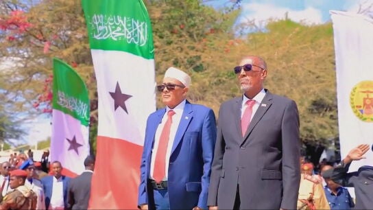 Imagen de las principales autoridades de Somalilandia