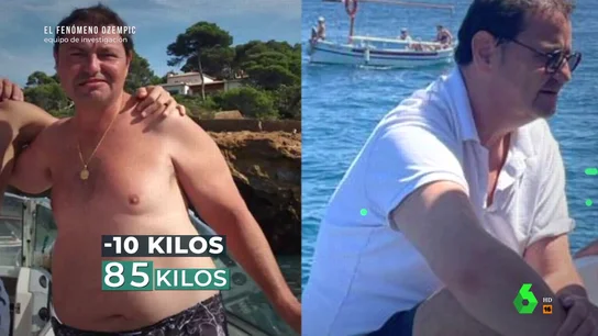 "Cuando me paso, voy al médico, analítica, receta y andando": las palabras de un empresario que usa Ozempic para adelgazar Álvaro Gabarró, empresario catalán, compartía con Equipo de Investigación su experiencia tras haber usado varias veces Ozempic como método para adelgazar. Asegura que tiene efecto rebote "si no cuidas las formas".