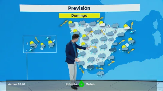 La borrasca 'Francis' dejará lluvias y nevadas en la Península durante el fin de semana La borrasca 'Francis' dejará lluvias y nevadas en la Península durante el fin de semana