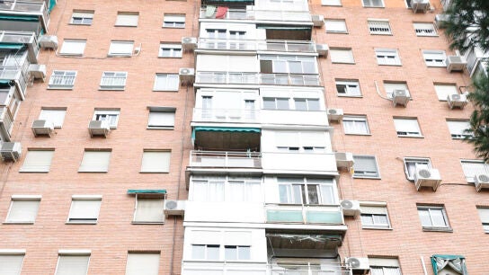 Imagen del bloque de edificios en Villaverde, Madrid.