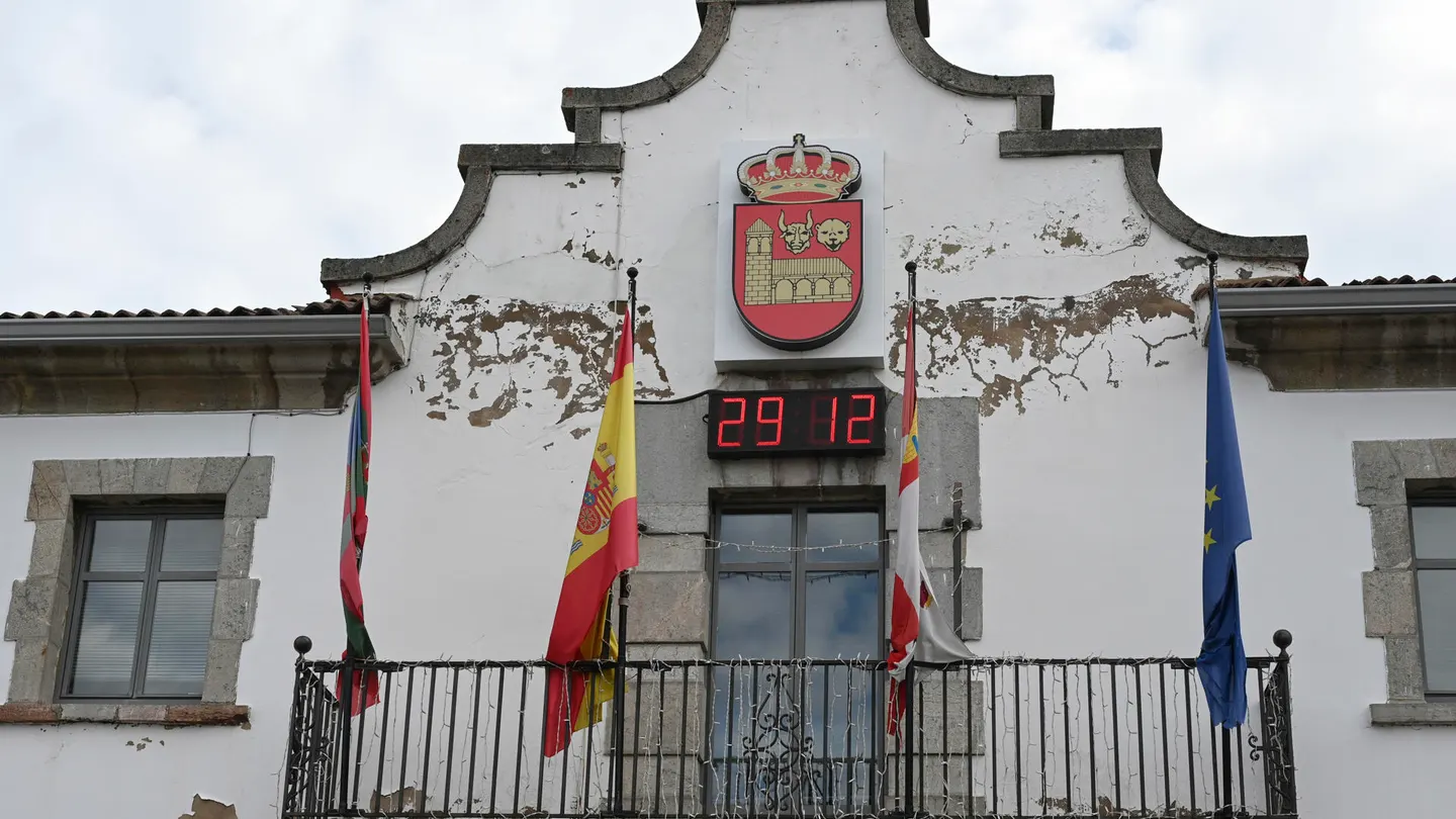 Imagen de la fachada del Ayuntamiento de Villamanín (León) Imagen de la fachada del Ayuntamiento de Villamanín (León)