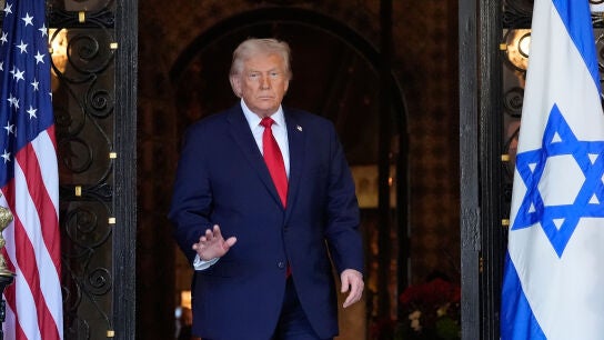 Imagen de archivo de Donald Trump en Mar-a-Lago. 