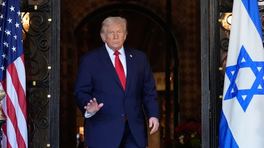 Imagen de archivo de Donald Trump en Mar-a-Lago. Imagen de archivo de Donald Trump en Mar-a-Lago.