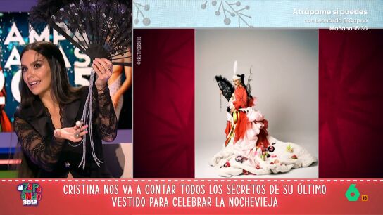 Cristina Pedroche, tras las campanadas: "Me est&aacute;n criticando porque no est&aacute;n entendiendo el vestido, es un 'dirty look'"