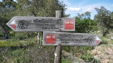 Carteles en la V&iacute;a Algarviana