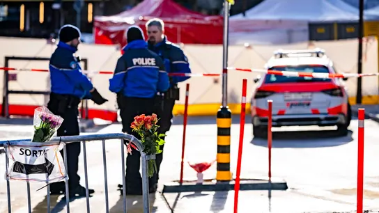 Bar incendiado en Suiza Bar incendiado en Suiza