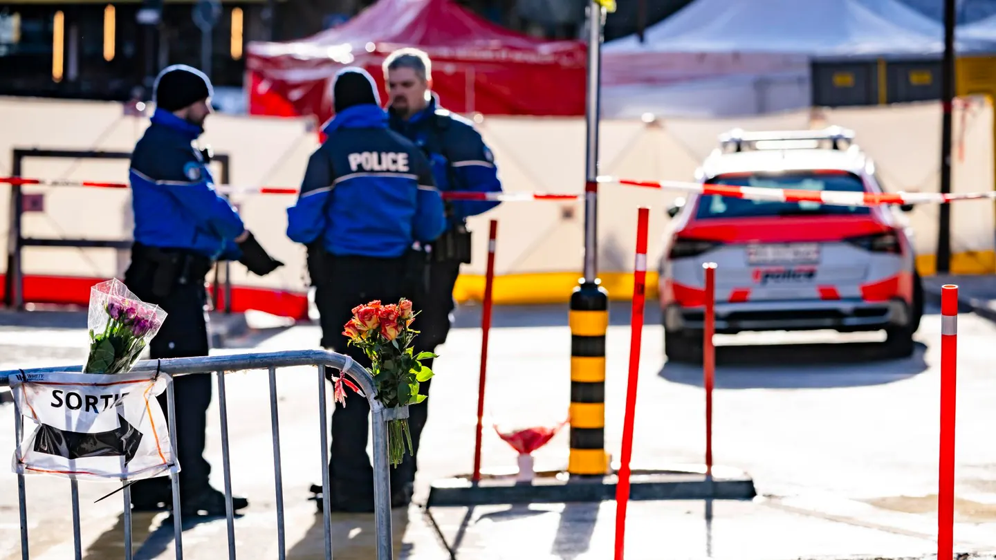 Bar incendiado en Suiza Bar incendiado en Suiza