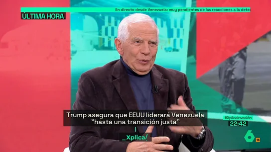 Josep Borrell: "Una operación que se hace sin una sola baja no se puede hacer sin que nadie les ayude desde dentro" Josep Borrell: "Una operación que se hace sin una sola baja no se puede hacer sin que nadie les ayude desde dentro"