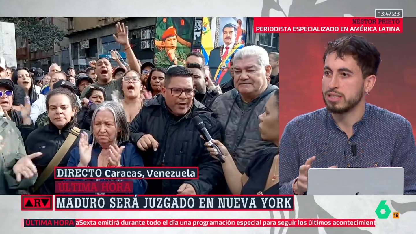 Néstor Prieto, en Al Rojo Vivo Néstor Prieto, en Al Rojo Vivo