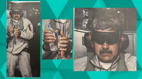 Nicolás Maduro detenido. Nicolás Maduro detenido.