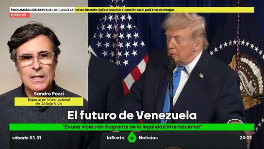 Sandro Pozzi valora las declaraciones de Trump sobre Cuba: "No van a permitir que haya otros reg&iacute;menes como el de Maduro"