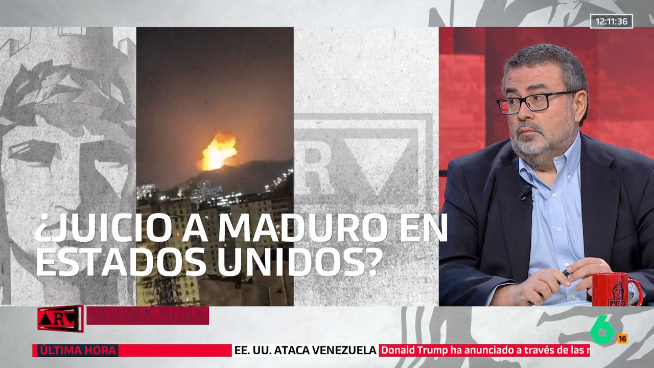 Pedro Rodríguez avisa a Ucrania tras el ataque de EEUU a Venezuela: "Las grandes potencias hacen lo que quieren en sus zonas de influencia"