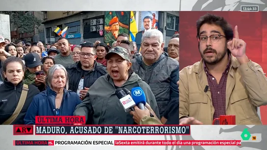 Eduardo Saldaña, sobre la captura de Nicolás Maduro y su mujer: "Esto es un aviso para los posibles sucesores" Eduardo Saldaña, sobre la captura de Nicolás Maduro y su mujer: "Esto es un aviso para los posibles sucesores"