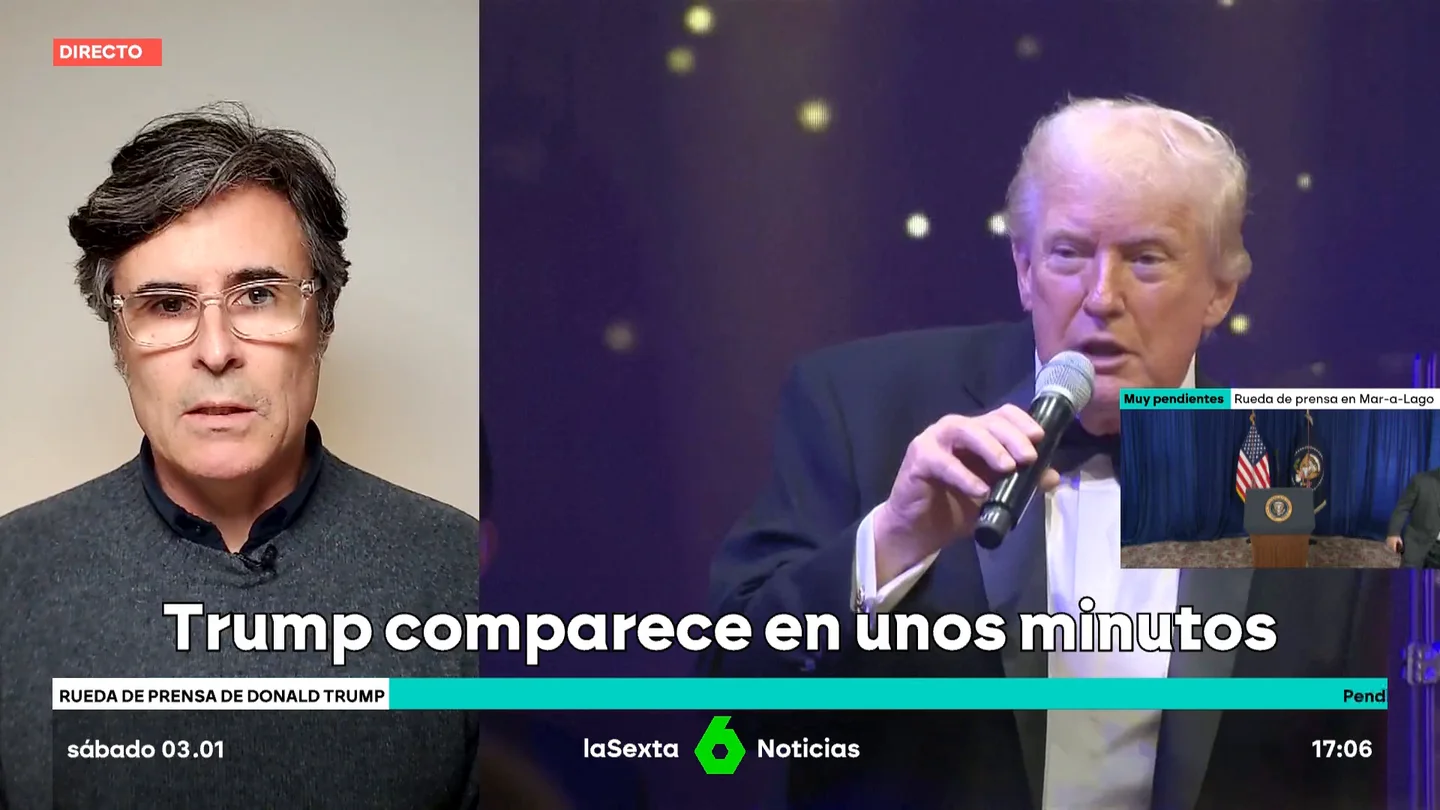 Sandro Pozzi, sobre Trump tras los ataques a Venezuela: "Puede generar una situación de caos tremendo que puede derivar en violencia" Sandro Pozzi, sobre Trump tras los ataques a Venezuela: "Puede generar una situación de caos tremendo que puede derivar en violencia"