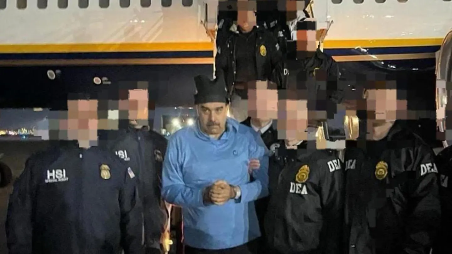 Nicolás Maduro, a su llegada a Nueva York para ser juzgado. Nicolás Maduro, a su llegada a Nueva York para ser juzgado.