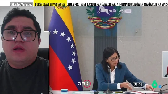 El periodista venezolano Luis Carlos Díaz: "Maduro no es pasado y Delcy no es exactamente presidenta" El periodista venezolano Luis Carlos Díaz: "Maduro no es pasado y Delcy no es exactamente presidenta"