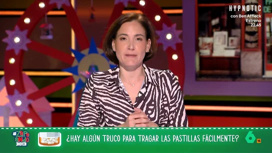 VÍDEO | ¿Existe algún truco para tragar pastillas? Boticaria García lo explica: "Sí, y ninguno es echar la cabeza para atrás" VÍDEO | ¿Existe algún truco para tragar pastillas? Boticaria García lo explica: "Sí, y ninguno es echar la cabeza para atrás"
