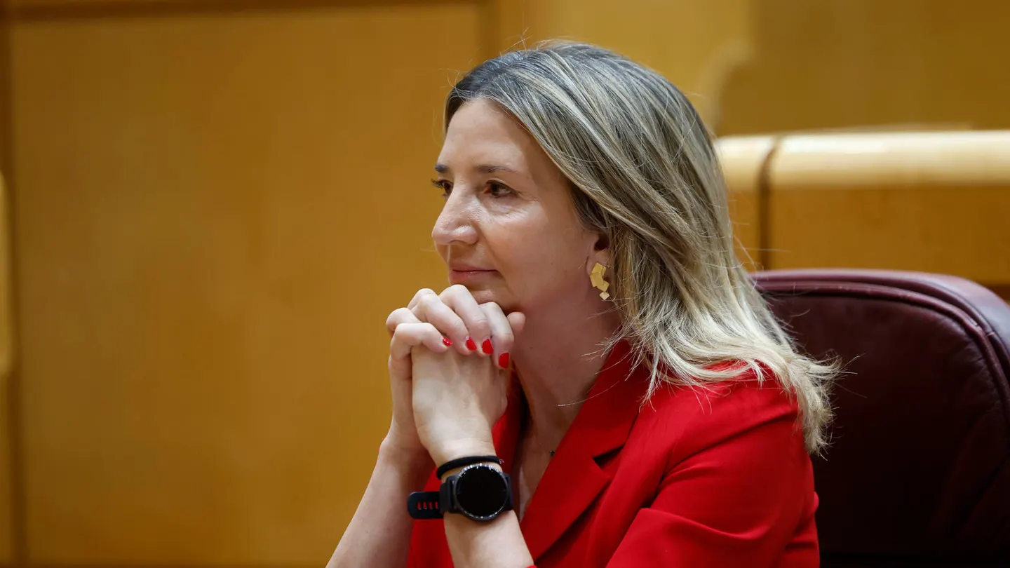 Imagen de archivo de la portavoz del PP en el Senado, Alicia García. Imagen de archivo de la portavoz del PP en el Senado, Alicia García.