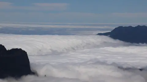 Mar de nubes en La Palma Mar de nubes en La Palma